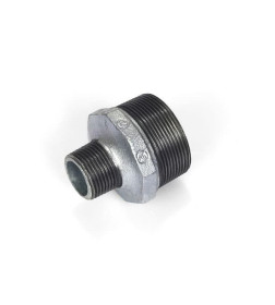 Ниппель редукционный 1 1/2" х 1" нар.-нар. оцинкованный AV Engineering AVEC500001121