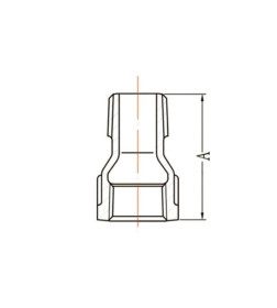 Переход 1" х 3/4" внутренняя-наружная резьба, оцинкованный AV Engineering AVEC470000134