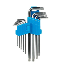 Набор ключей TORX T10-50 длинных CR-V (9 шт.) Smartbuy tools SBT-TSL-9