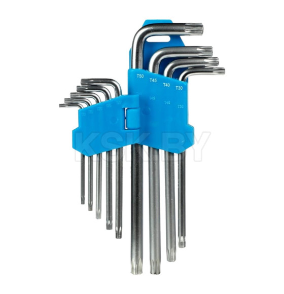 Набор ключей TORX T10-50 длинных CR-V (9 шт.) Smartbuy tools SBT-TSL-9 (SBT-TSL-9) 