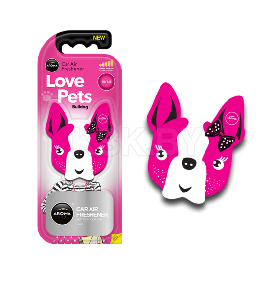 Ароматизатор Aroma Car Dog Pink Blossom (92563) 