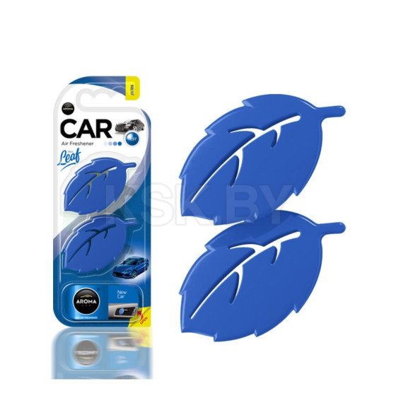 Ароматизатор Aroma Car Leaf 3D Mini New Car (83135) 