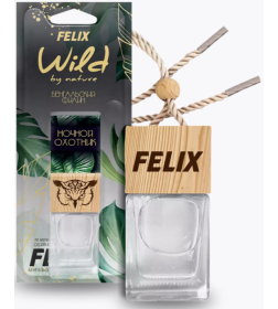 Ароматизатор подвесной FELIX WILD BY NATURE Бенгальский филин