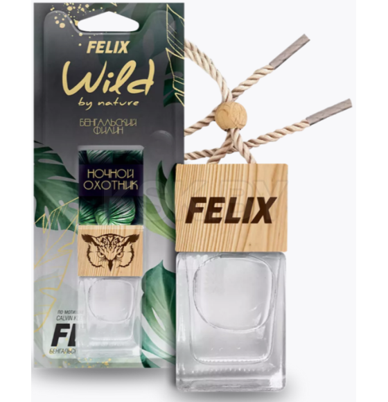 Ароматизатор подвесной FELIX WILD BY NATURE Бенгальский филин (430110088) 