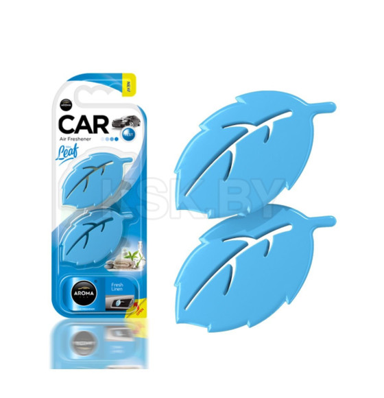 Ароматизатор Aroma Car Leaf 3D Mini Fresh Linen (83132) 