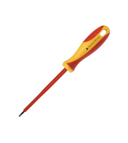 Отвертка плоская SL3x100 мм диэлектрическая до 1000В VDE  Smartbuy Tools
