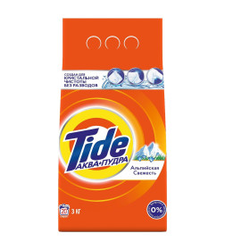 Стиральный порошок Tide Автомат Альпийская свежесть, 3кг