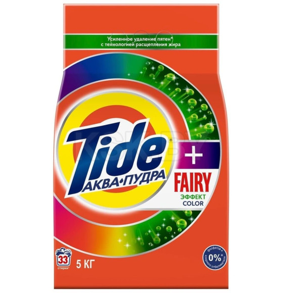 Стиральный порошок Tide Автомат Fairy Эффект Color, 5кг (3782) 