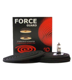 Спирали от комаров Двойной Эффект Force guard 10шт.