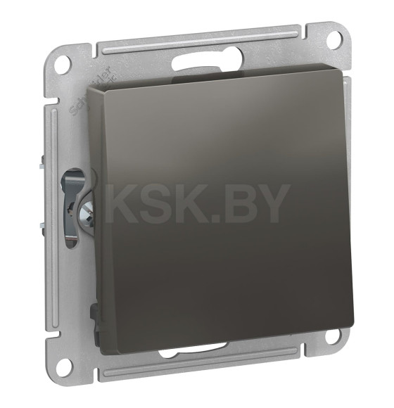 Переключатель 1-клавишный, сх.6, 10АХ, механизм, сталь, Schneider Electric Atlasdesign (ATN000961) 