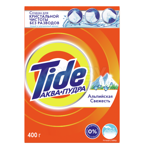 Стиральный порошок Tide Альпийская свежесть, 400г (9031) 