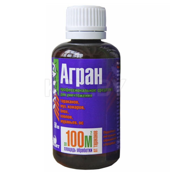 Концентрат эмульсии для уничтожения насекомы Агран, 50мл 