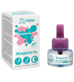 Жидкость ДЕТСКАЯ от КОМАРОВ, 30 ночей HELP, 80524