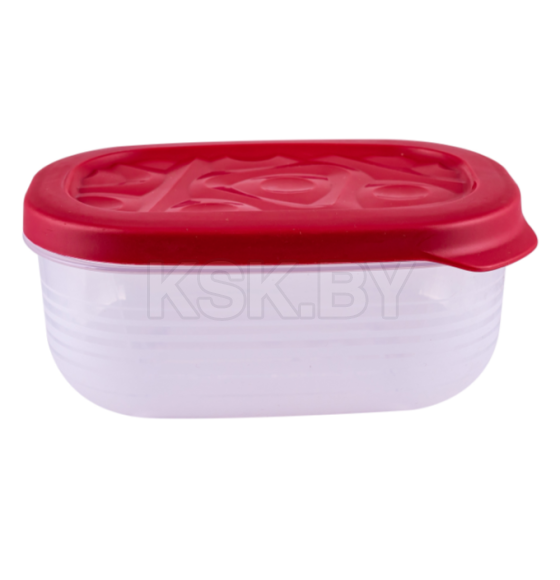 Контейнер прямоугольный Flexo 0,65 л (красный) Полимербыт 4363959 (4363959)