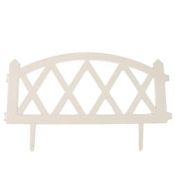 Забор декоративный №4 "Modern" 3,00м 5 шт. белый