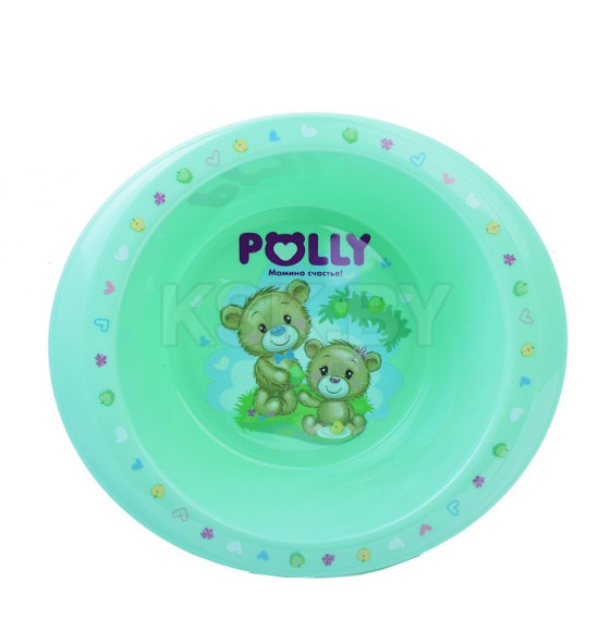 Набор детской посуды POLLY (2 тарелки) Полимербыт 4338923 (4338923) 