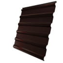 Профнастил С-20R Кровельный Grand Line RAL 8017 Коричневый 2,5м (толщина 0,40мм, ширина 1.165/1.11 м.)