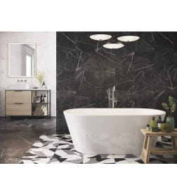 Керамогранит Oriental черный 420x420x8 мм, 2 сорт