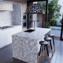 Столешница Slotex Дымчатый кварц/3/8060/R/4200*600*40 мм (8060/R) 