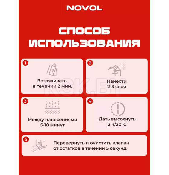 Грунт цинк Novol 400мл. (90407) 