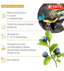 Удобрение для голубики, рододендронов и кислотолюбивых растений Bona Forte, 1 л