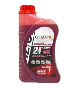 Масло моторное для двухтактных двигателей ONZOIL Profi 2T Red 0,9 л