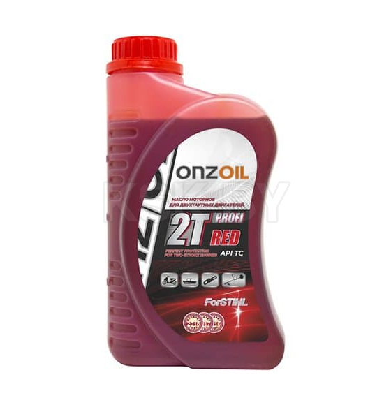 Масло моторное для двухтактных двигателей ONZOIL Profi 2T Red 0,9 л (F0000001313) 