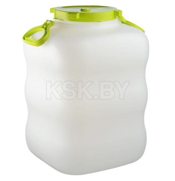 Бак для жидкостей пластм. с крышкой и ручками, 60л IDEA, М 6004 (М 6004) 