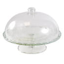 Блюдо стеклянное "Цветочки" с крышкой 29*23 см (арт. 25627664, код 247226) (25627664) 