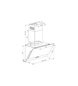 Вытяжка кухонная "making Оasis everywhere" NC - 50W