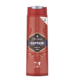 Гель для душа+шампунь Old Spice Captain 2в1 400мл