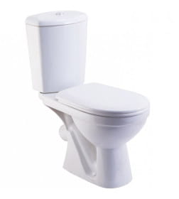 Унитаз напольный Rosa Комфорт (черный)