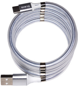 Кабель MAGNET USB 2.0-Type-C, 1,2м, 2.1А, OLMIO