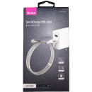 Кабель MAGNET USB 2.0-Lightning, 1,2м, 2.1А, OLMIO (PR041636) 