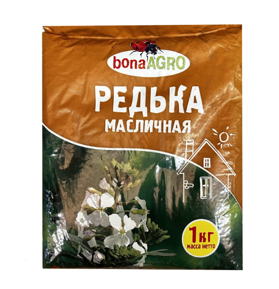 Сидерат Редька масличная bonaAGRO 1 кг