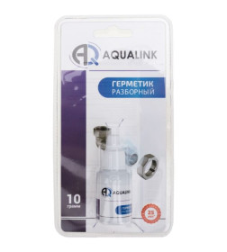 Клей-герметик анаэробный AQUALINK "Разборный" 10г в блистере 