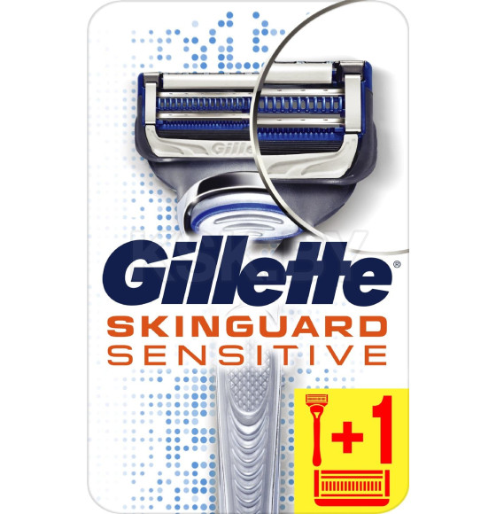 Станок Gillette SKINGUARD Sensitive + 1 кассета (8087) 