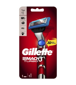 Станок Gillette MACH3 Turbo Red + 1 сменная кассета