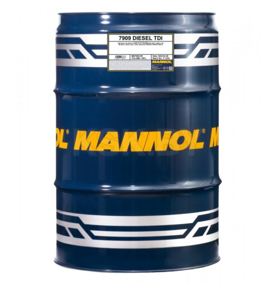 Масло моторное синтетическое Mannol Diesel TDI 5W-30 SN/CH-4 208 л (MN7909-DR) 