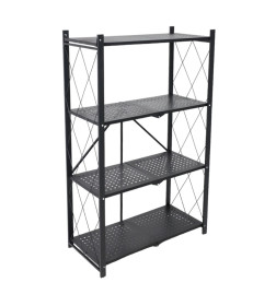 Стеллаж INFINITY, 700*340*1230мм, черный