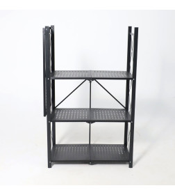 Стеллаж INFINITY, 700*340*1230мм, черный