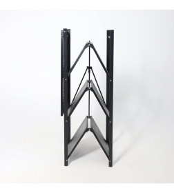 Стеллаж INFINITY, 700*340*1230мм, черный