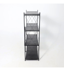 Стеллаж INFINITY, 700*340*1230мм, черный