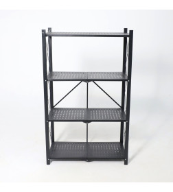 Стеллаж INFINITY, 700*340*1230мм, черный