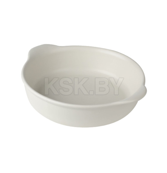 Форма для запекания круглая COMBO, керамика, белый, 25,8*23,5*7см (108027)