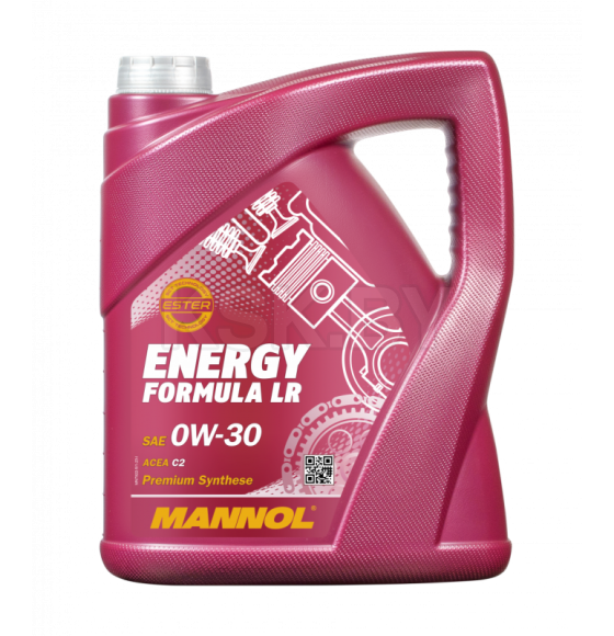 Масло моторное синтетическое Mannol Energy Formula LR 0W-30 5л (MN7922-5) 