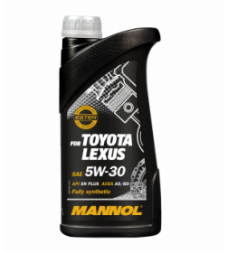 Масло моторное синтетическое Mannol for Toyota Lexus 5W-30 SN 1л