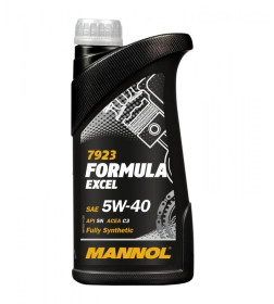 Масло моторное синтетическое Mannol Formula Excel 5W-40 API SN 1л