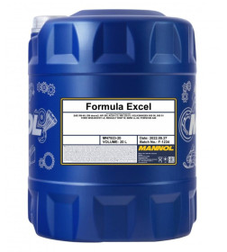 Масло моторное синтетическое Mannol Formula Excel 5W-40 API SN 20л