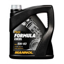 Масло моторное синтетическое Mannol Formula Excel 5W-40 API SN 4л (MN7923-4) 